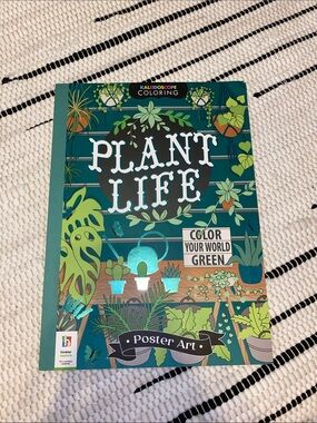 Plant Life Coloring Book